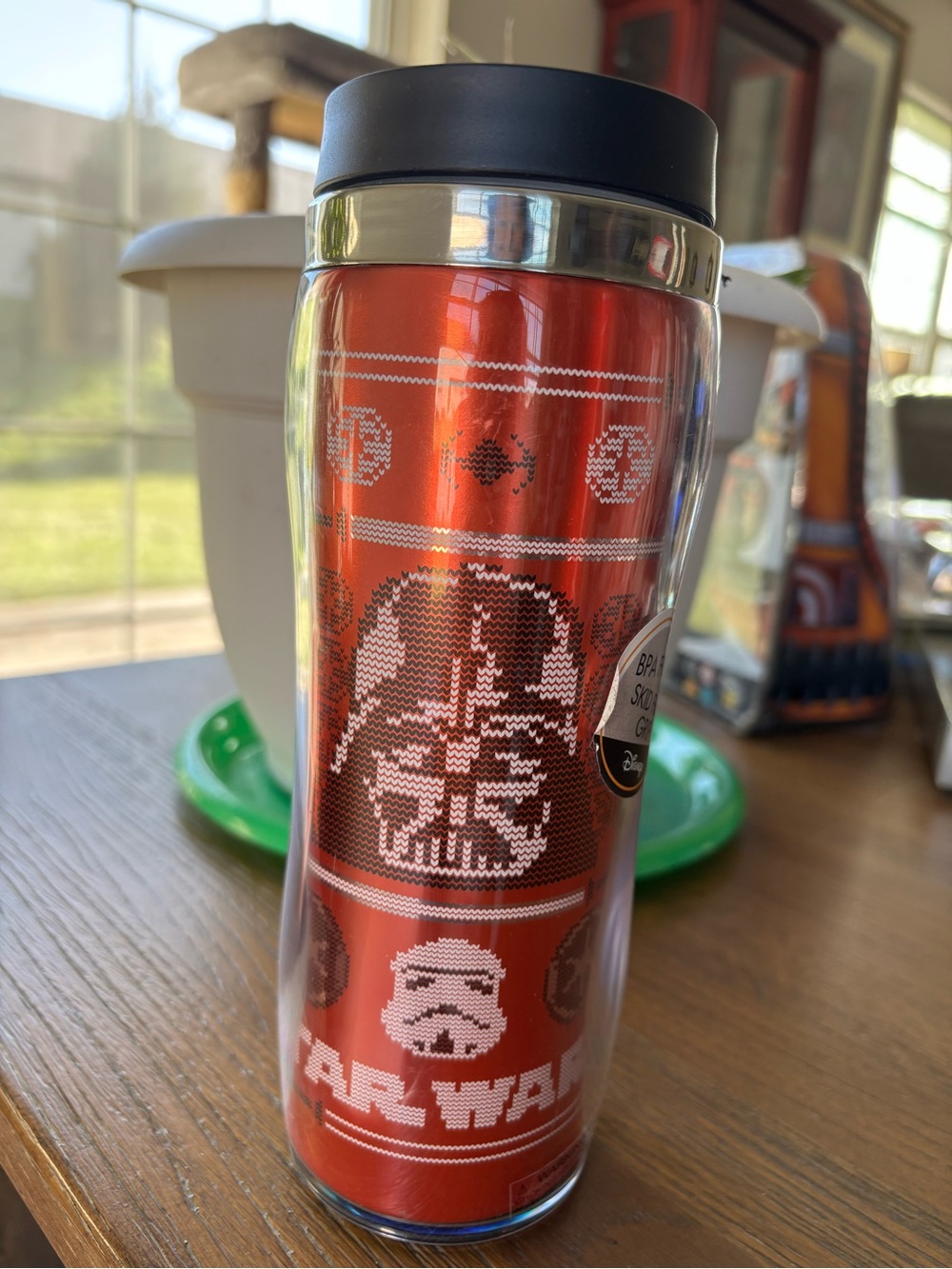 Kohl's Star Wars Red Travel Tumbler with Black Lid